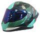 Viper Digital Rogue Rs-v95 Motorbike Helmet Full Face Acu Gold Dual Visor