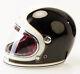Viper F656 Retro Vintage Fibreglass Full Face Motorbike Motorcycle Retro Helmet
