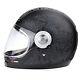 Viper F659 Vintage Retro Fibreglass Full Face Motorbike Helmet Matt Jorvik