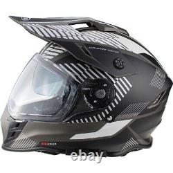 Viper RXV288 Dual Visor MX Enduro Motocross Motorbike Helmet Force Black