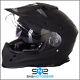 Viper RXV288 Dual Visor MX Enduro Motocross Motorbike Helmet Matt Black