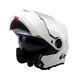 Viper Rs-v171 Blinc Bluetooth Flip Front Motorbike Motorcycle Helmet Gloss White
