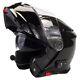 Viper Rs-v171 Bluetooth Flip Front Motorbike Motorcycle Helmet Gloss Black