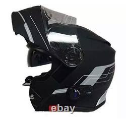 Viper Rs-v171 Bluetooth Flip Front Motorbike Motorcycle Helmet Large