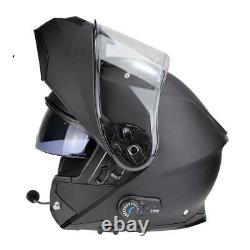 Viper Rs-v191 Bluetooth Flip Front Flip Up Modular Motorcycle Motorbike Helmet