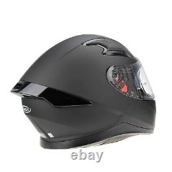 Viper Rs-v95 Full Face Acu Gold Dual Visor Motorcycle Motorbike Crash Helmet