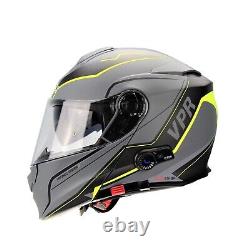 Viper Rsv171 Blinc Bluetooth Flip Front Modular Motorbike Motorcycle Helmet