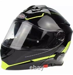 Viper Rsv171blinc Bluetooth Flip Front Motorbike Motorcycle Helmet Extra Large