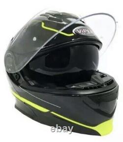 Viper Rsv171blinc Bluetooth Flip Front Motorbike Motorcycle Helmet Extra Large