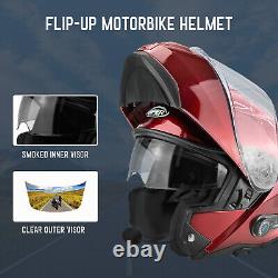 Viper Rsv191 Blinc Bluetooth Flip Front Crash Dvs Motorbike Motorcycle Helmet