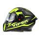 Viper Rsv95 Full Face Motorbike Crash Helmet Pinlock Dvs Plain Solid Skull Graph