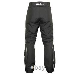 Weise Core Plus Black Waterproof Motorcycle Motorbike Bike Trousers Pants