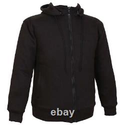 Weise Stealth Motorcycle Motorbike Textile Hoodie Black