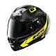 X-Lite X803 RS FLUO Carbon HOT LAP Removable Spoiler Motorbike Helmet + Visor