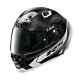 X-Lite X803 RS Wht Carbon HOT LAP Removable Spoiler Motorbike Helmet + Visor