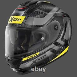 X-Lite X903 Ultra CARBON FLUO AIRBORNE 20 N-com Motorbike Sports Touring Helmet
